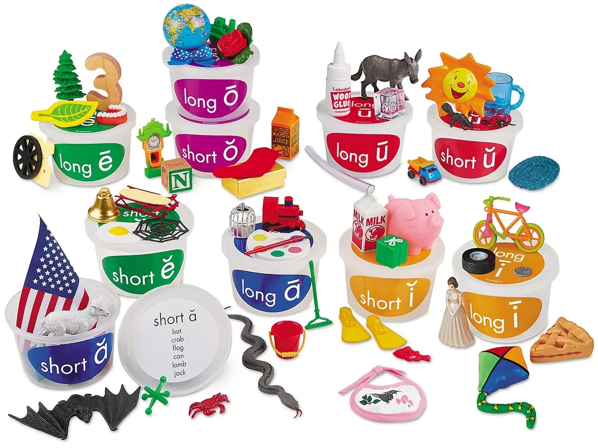 Vowel Teaching Tubs - US 1606