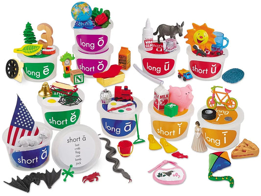 Vowel Teaching Tubs - US 1606
