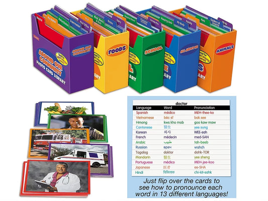 Vocabulary Development Photo Card Libraries - Complete Set - US 9908