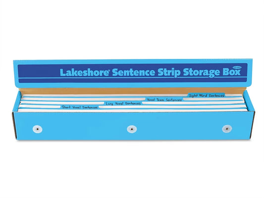 Sentence Strips Storage Box - US 2405