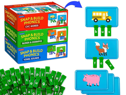 Snap & Build Phonics - Complete Set - US 3976