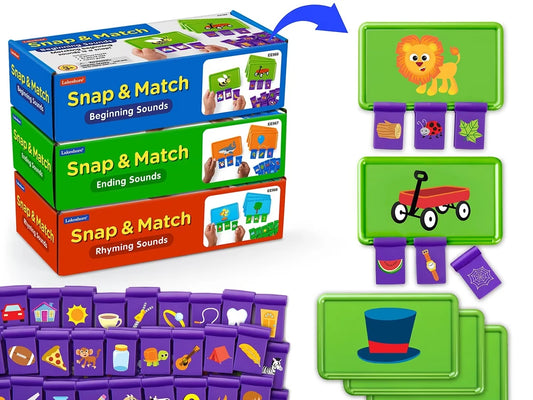 Snap & Match Phonemic Awareness - Complete Set - US 3203