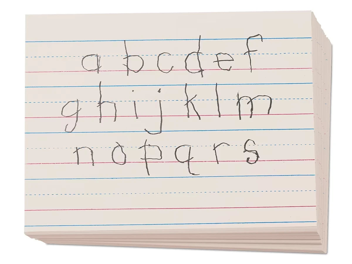 Red Baseline Ruled Newsprint - Pre K-Kindergarten - US 9321