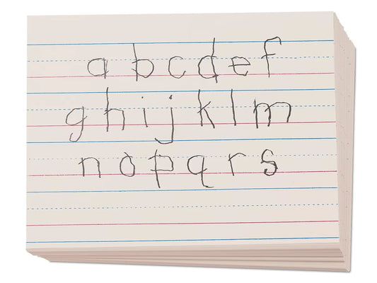 Red Baseline Ruled Newsprint - Pre K-Kindergarten - US 9321