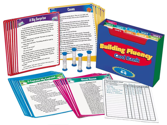 Building Fluency Card Bank - Gr. 4-6 - US 7486