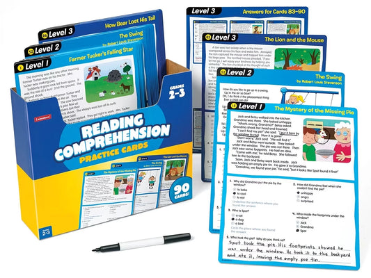 Reading Comprehension Practice Cards - Gr. 2-3 - US 5701
