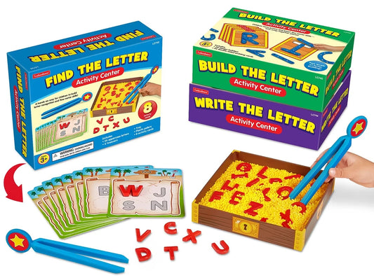 Learning Letters Activity Centers - Complete Set - US 2902