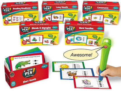 Power Pen!®  Reading Skills Quiz Cards - Complete Set - US 5342