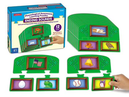 Ending Sounds Learning Puzzles - US 9550