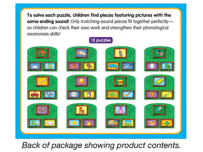 Ending Sounds Learning Puzzles - US 9550