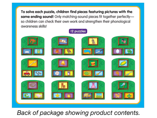 Ending Sounds Learning Puzzles - US 9550