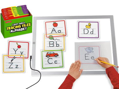 Light Table Alphabet Tracing Tiles - US 2090