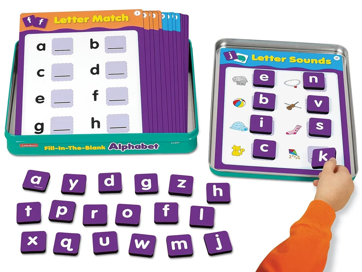 Alphabet Magnetic Activity Tin - US 3542