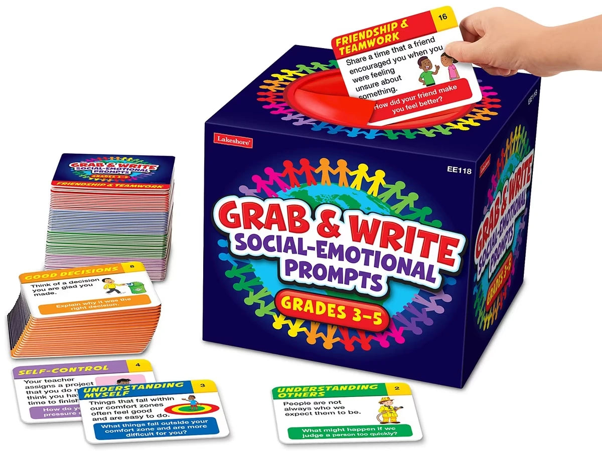 Grab & Write Social-Emotional Prompts - Gr. 3-5 - US 8107