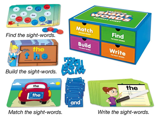 Learning Sight-Words Activity Chest - US 1650