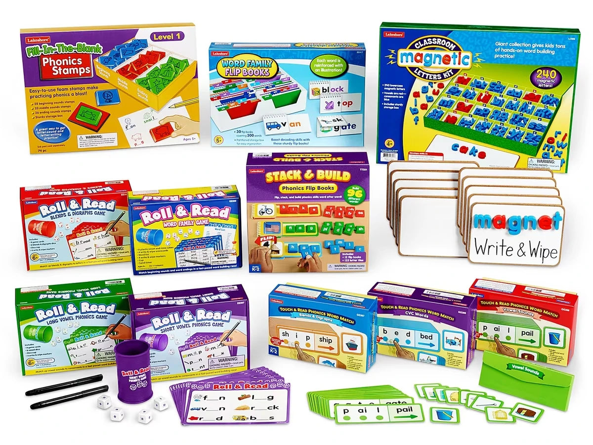 Hands-On Phonics Learning Bundle - K-Gr. 3 - US 8208