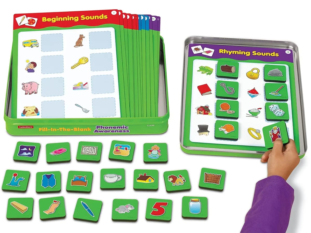 Phonemic Awareness Magnetic Activity Tin - US 1535