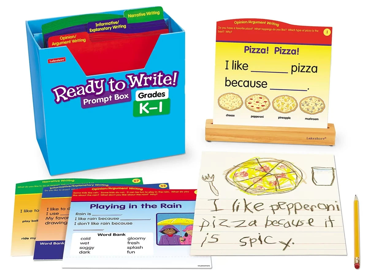 Ready to Write! Prompt Box - K-Gr. 1 - US 9440