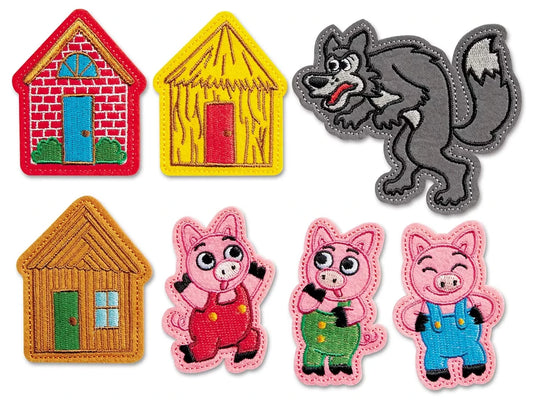 Three Little Pigs Storytelling Puppets - US 6784