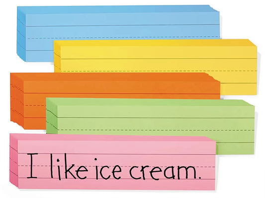 Mini Rainbow Sentence Strips - US 5097