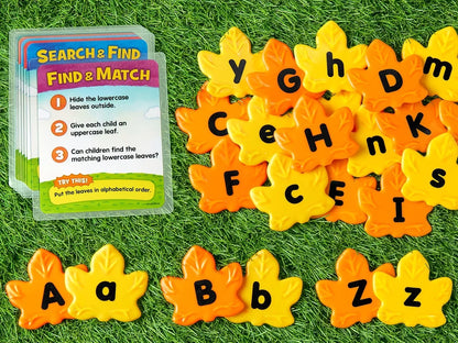 Learning Letters Activity Leaves - US 4331