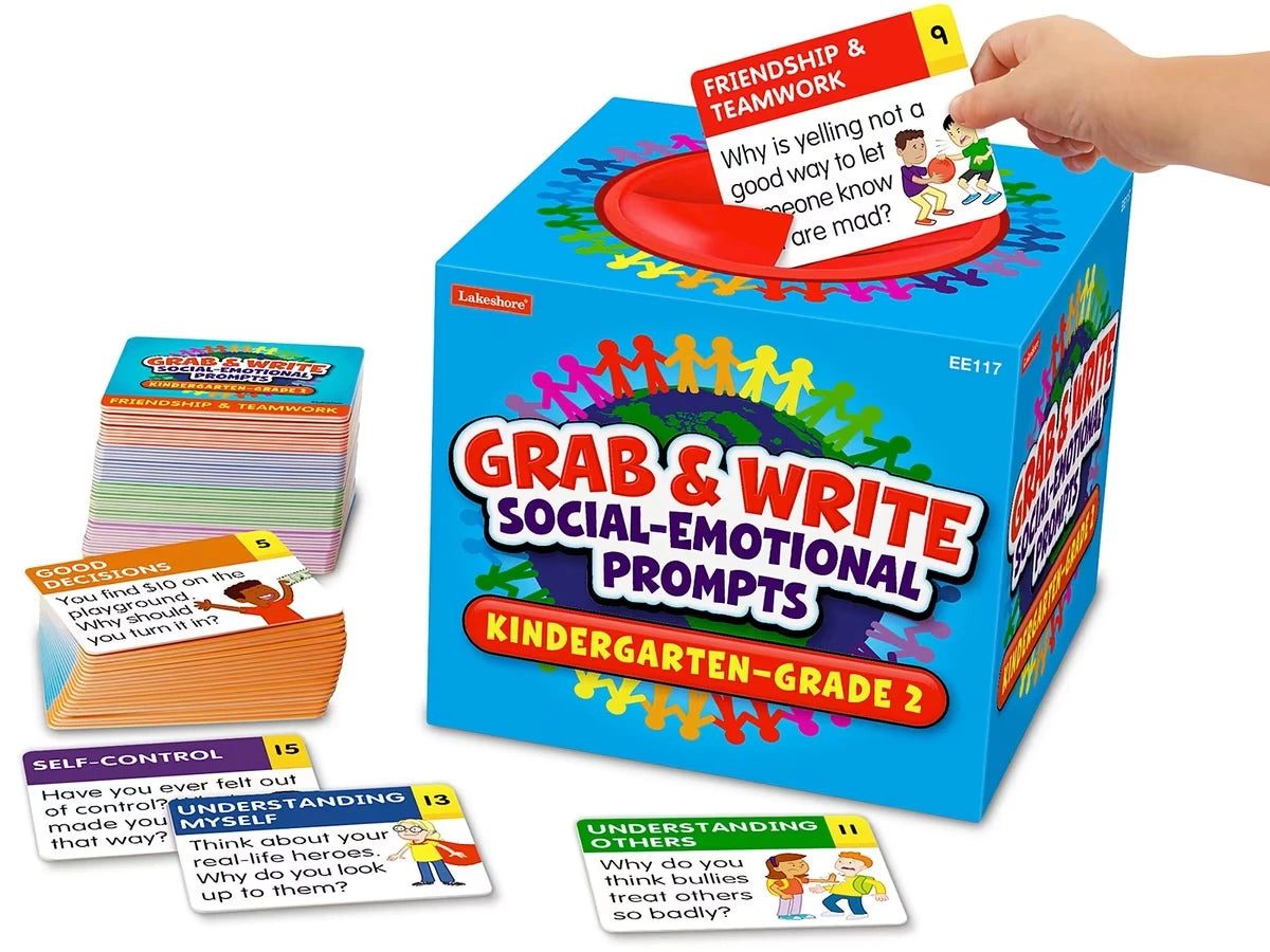 Grab & Write Social-Emotional Prompts - K-Gr. 2 - US 8265