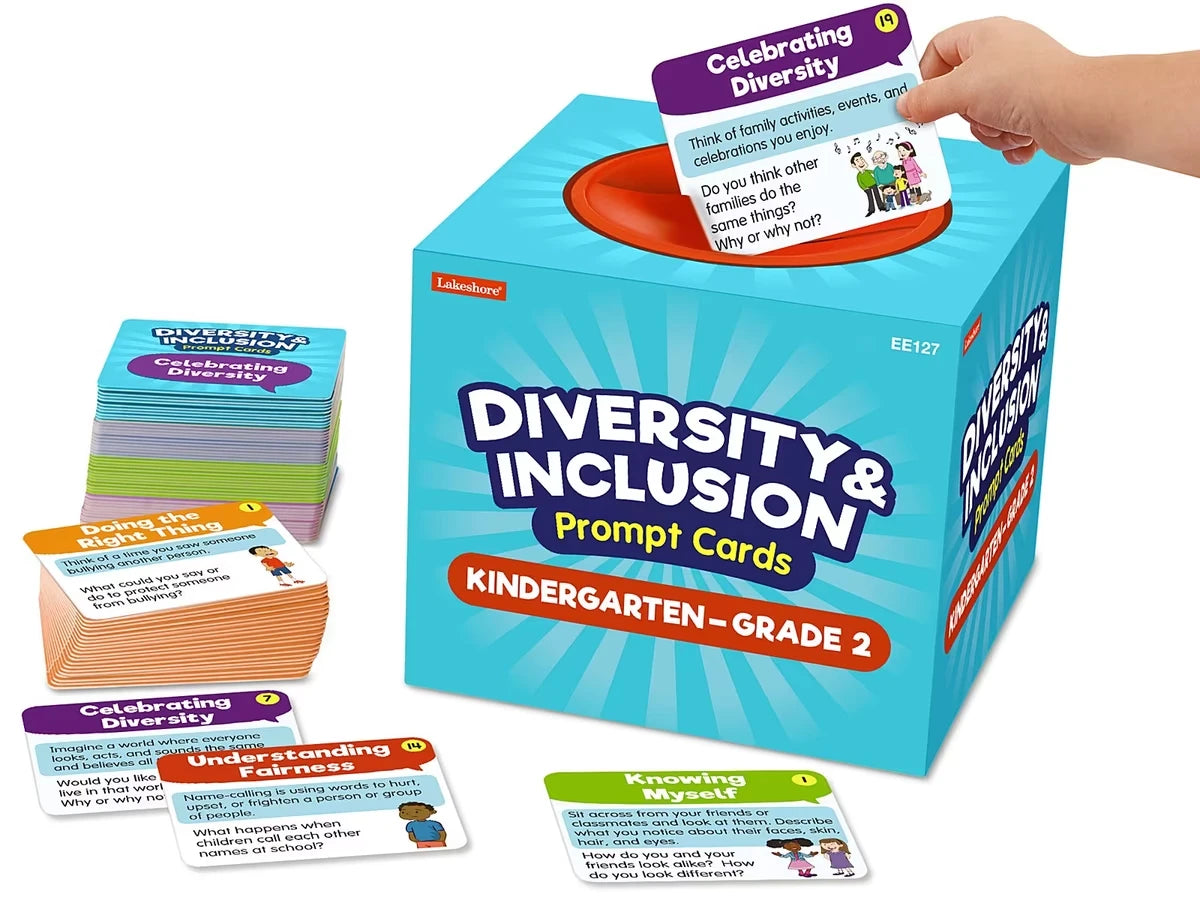 Diversity & Inclusion Prompt Cards - K-Gr. 2 at Lakeshore Learning - US 6258