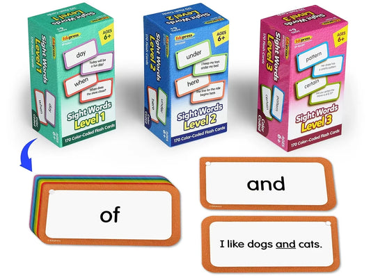 Sight-Words Flash Cards - Complete Set - US 7494