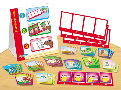 Story Sequencing Instant Learning Center - US 5803