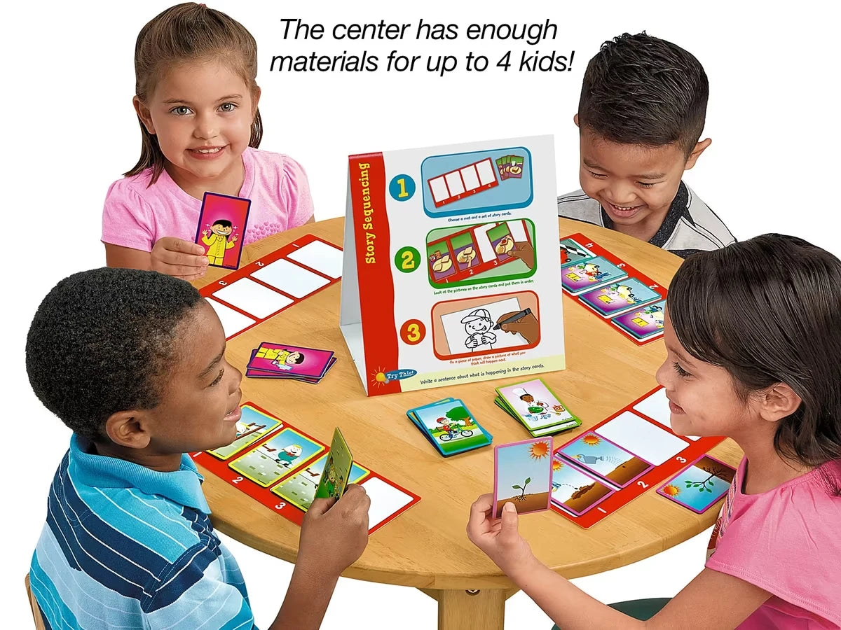 Story Sequencing Instant Learning Center - US 5803