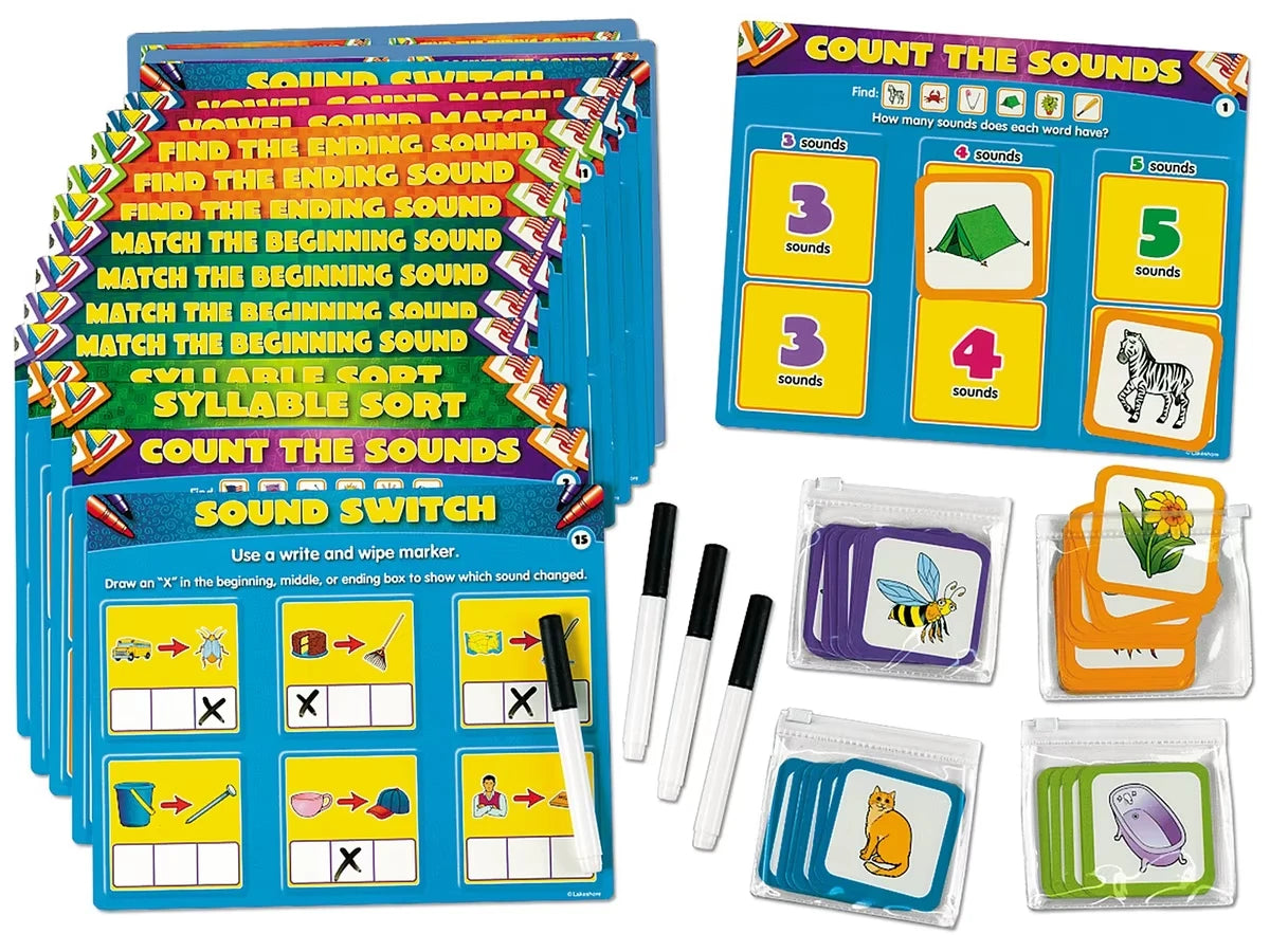 Teaching Phonemic Awareness Skills Activity Center - US 8729
