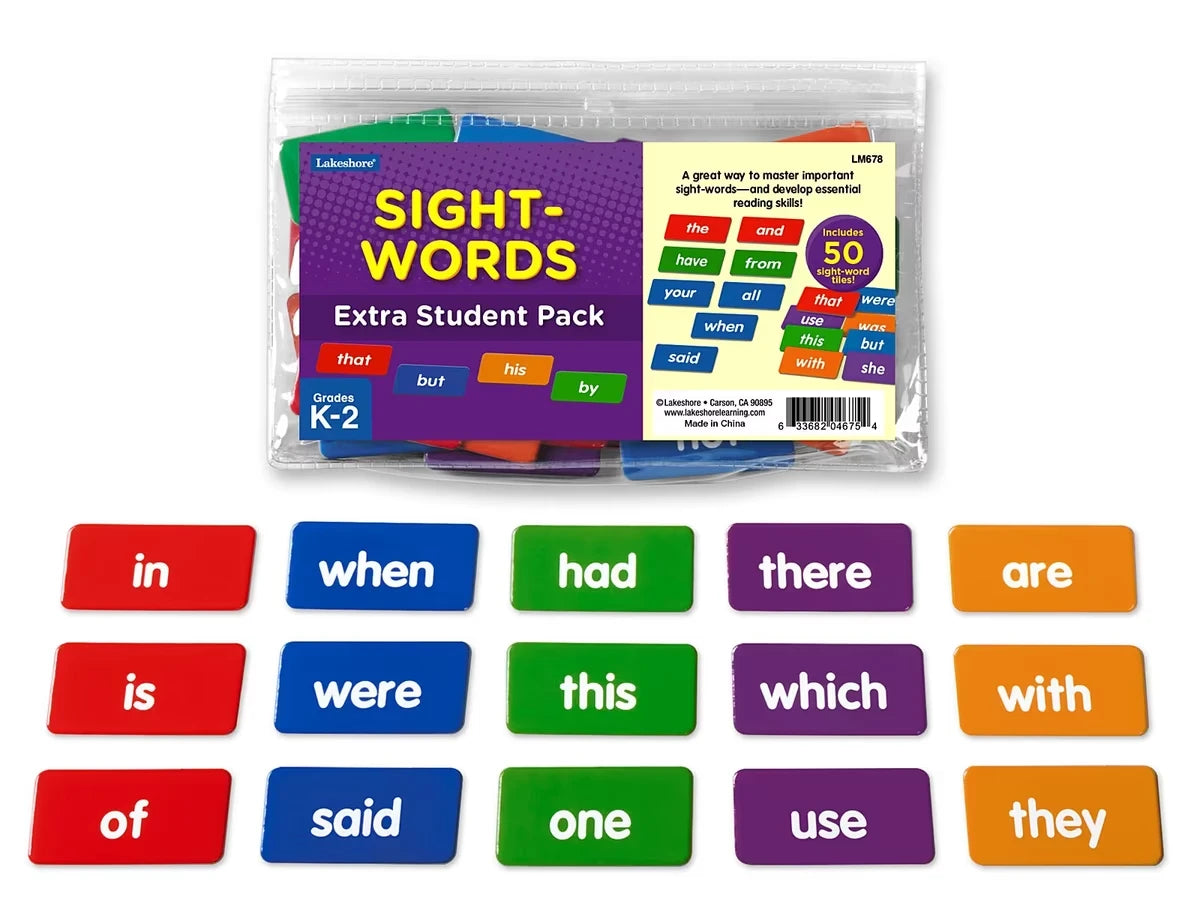 Sight-Words Hands-On Student Pack - US 1750