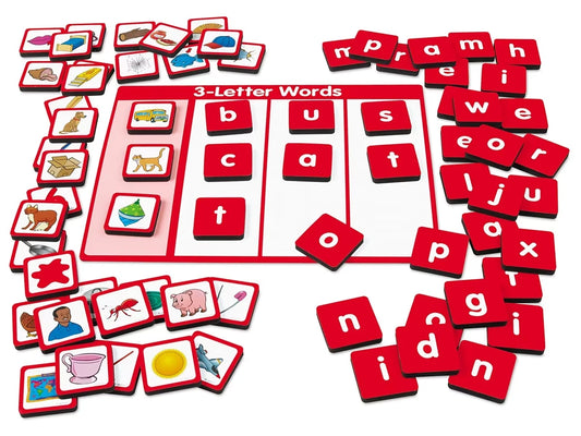 Build-A-Word! Magnet Board - 3-Letter Words - US 2675