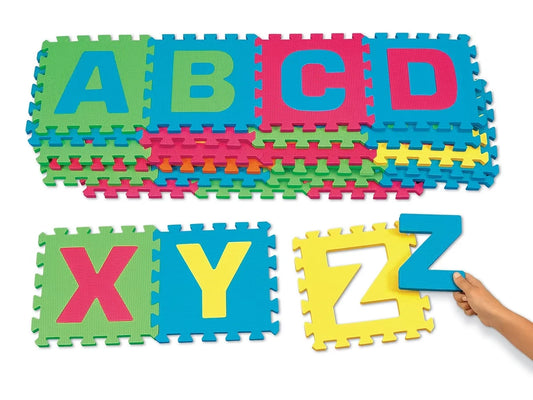 Heavy-Duty Alphabet Puzzle Mats - US 8283