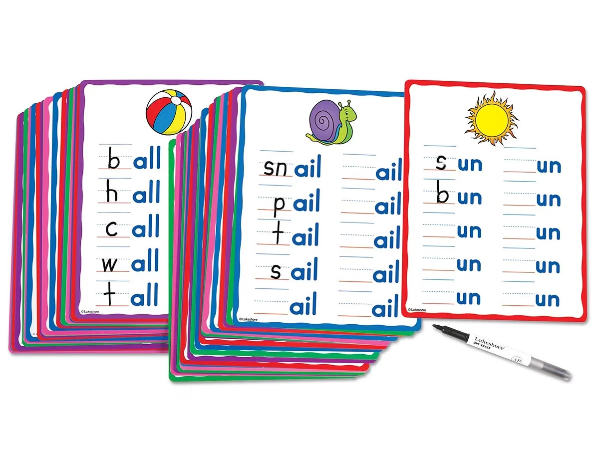 Word Family Practice Cards - US 5648
