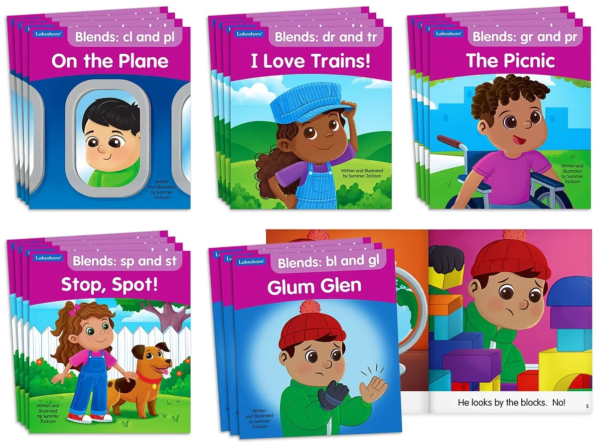 Blends Skill-Building Book Set - US 8897