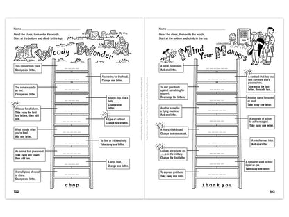Daily Word Ladders Workbook - Gr. 4-6 - US 9444