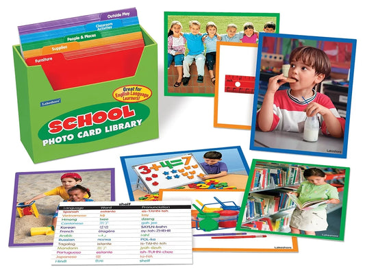 School Vocabulary Development Photo Card Library - US 4825