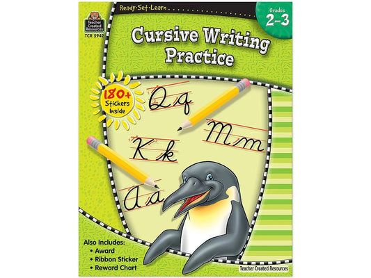 Cursive Writing Practice Workbook - US 5881