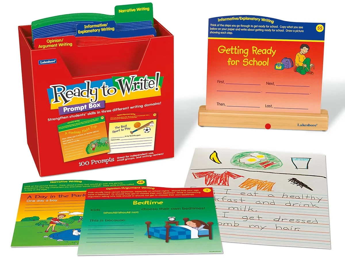 Ready to Write! Prompt Box - Gr. 2-3 - US 9400