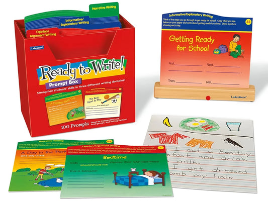 Ready to Write! Prompt Box - Gr. 2-3 - US 9400