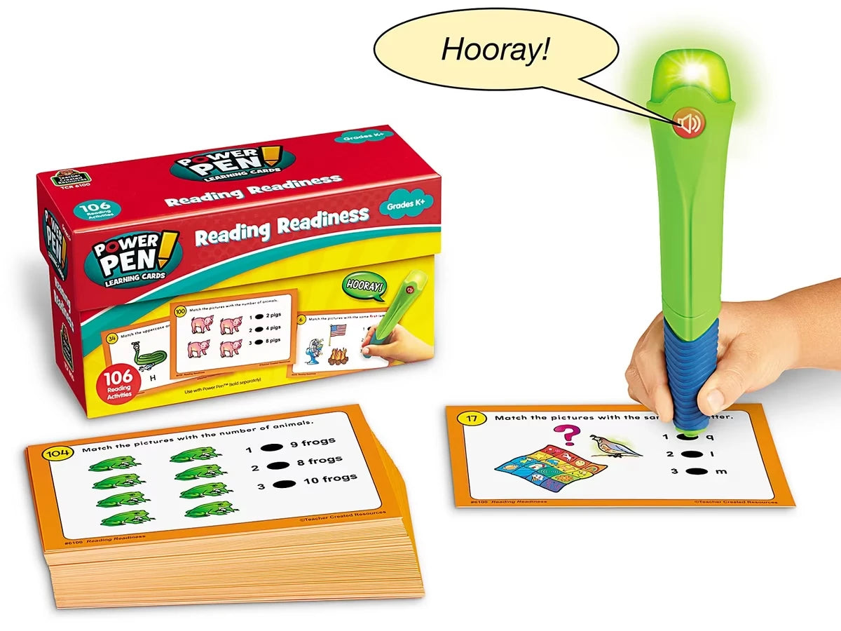Reading Readiness Power Pen!® Quiz Cards - US 8678