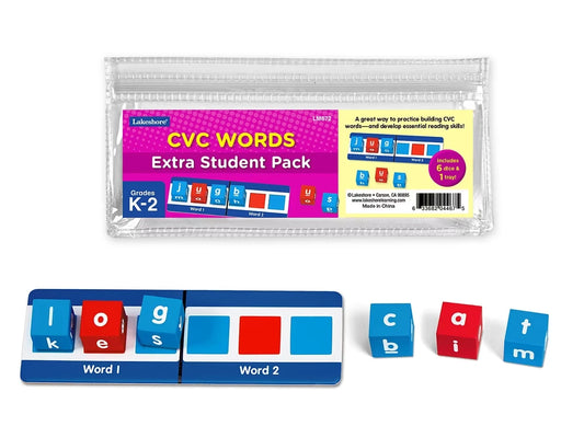 CVC Words Hands-On Student Pack - US 3729