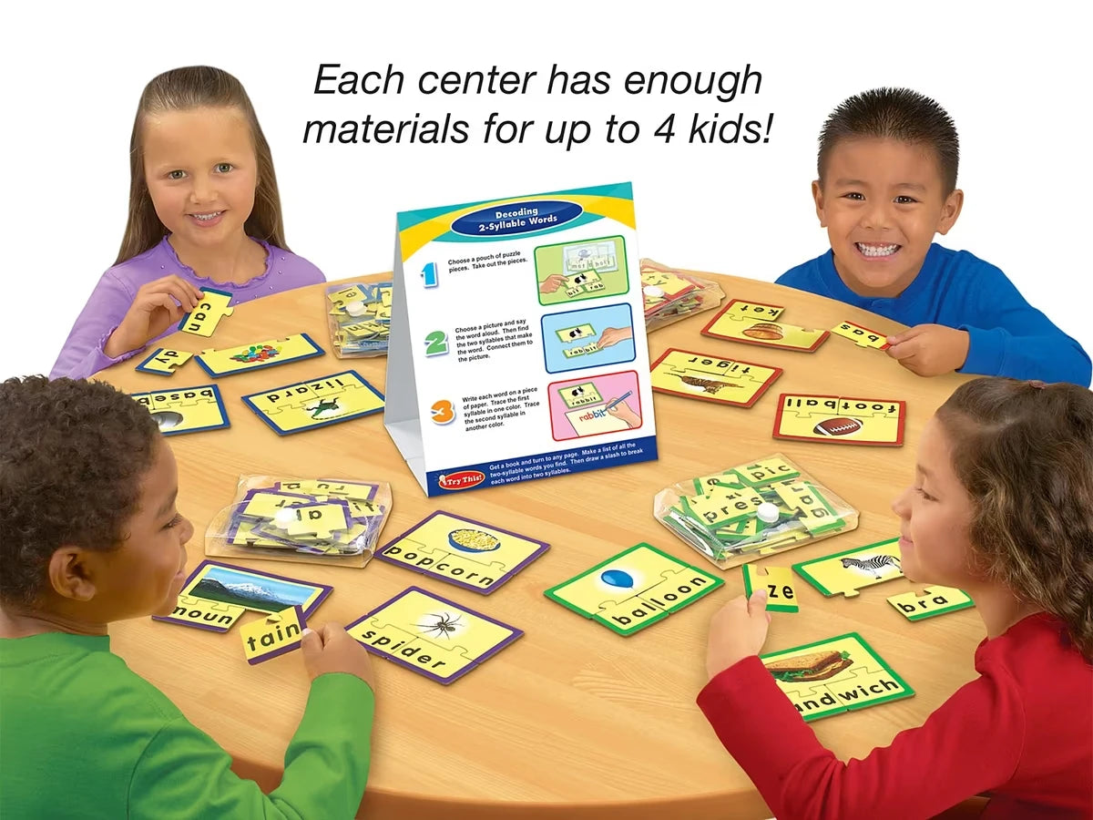 Decoding 2-Syllable Words Instant Learning Center - US 6830