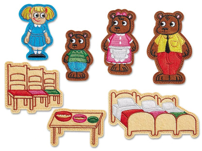 Three Bears Storytelling Puppets - US 9481