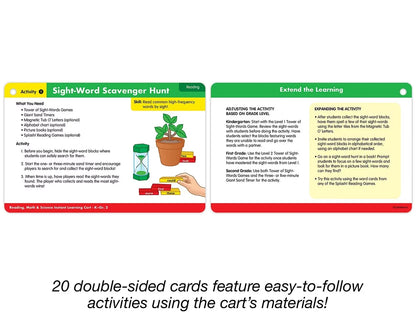 Reading, Math & Science Instant Learning Cart - K-Gr.2 - US 2936