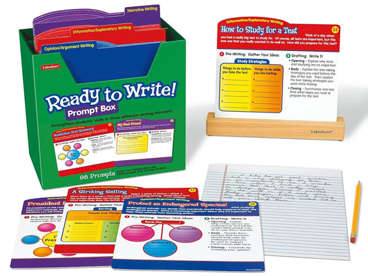 Ready to Write! Prompt Box - Gr. 4-5 - US 5399