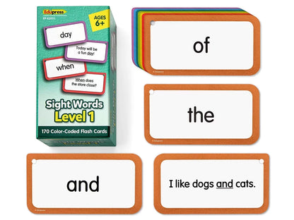Sight-Words Flash Cards - Level 1 - US 9284