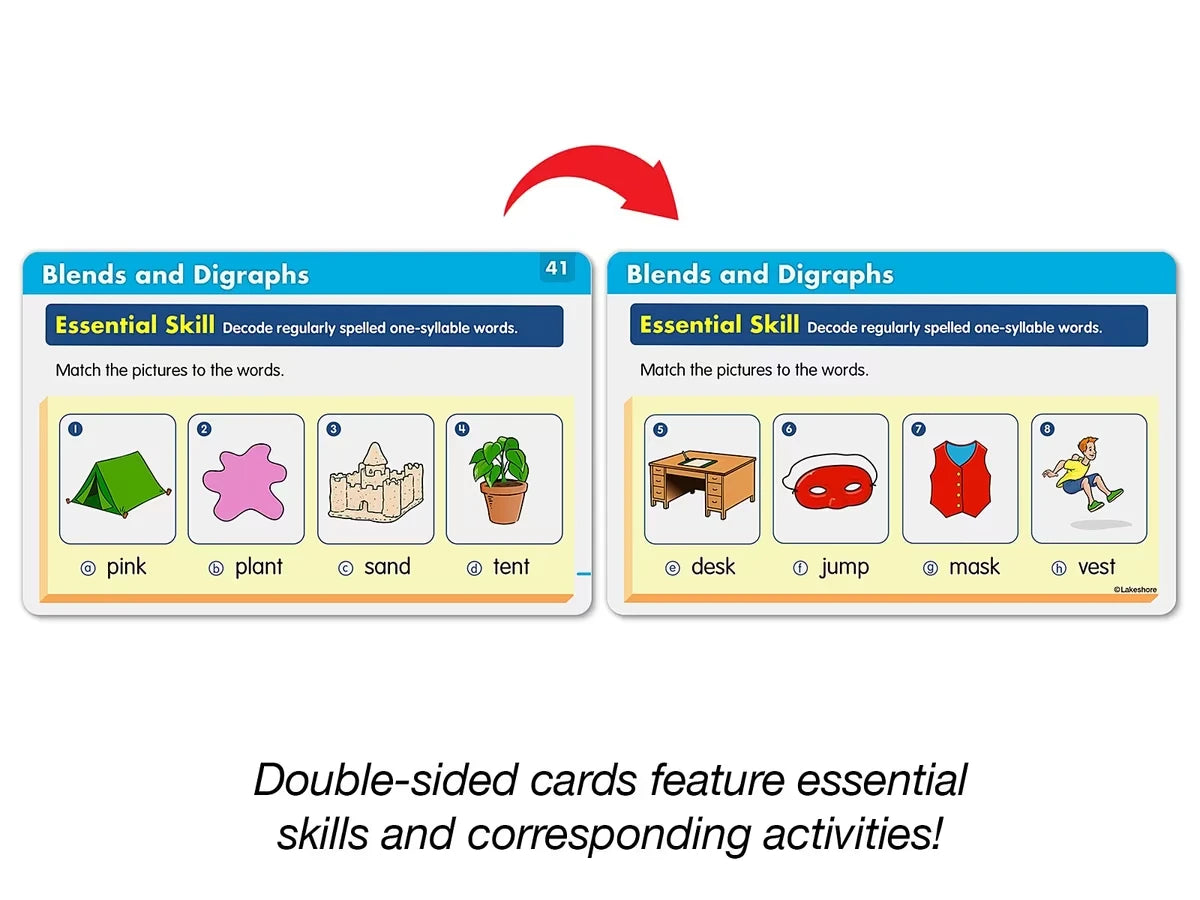 Bridge the Gap! Language Practice Cards - Gr. 1 - US 8206