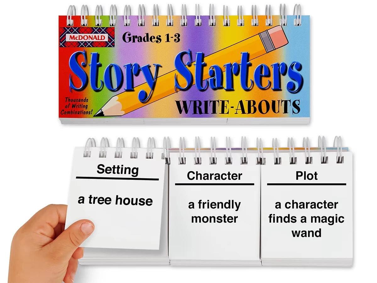 Let’s Get Writing! Story Starters Flip Book - Gr. 1-3 - US 7370